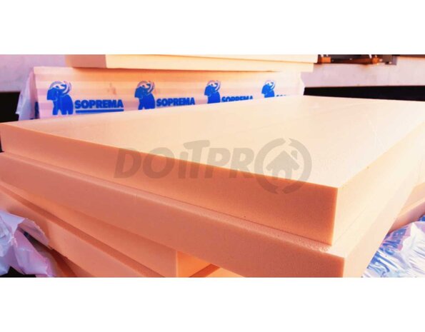Soprema Isolation XPS gaufrée SOPRA XPS WF (1250x600mm) Soprema Isolation XPS gaufrée SOPRA XPS WF (1250x600mm)