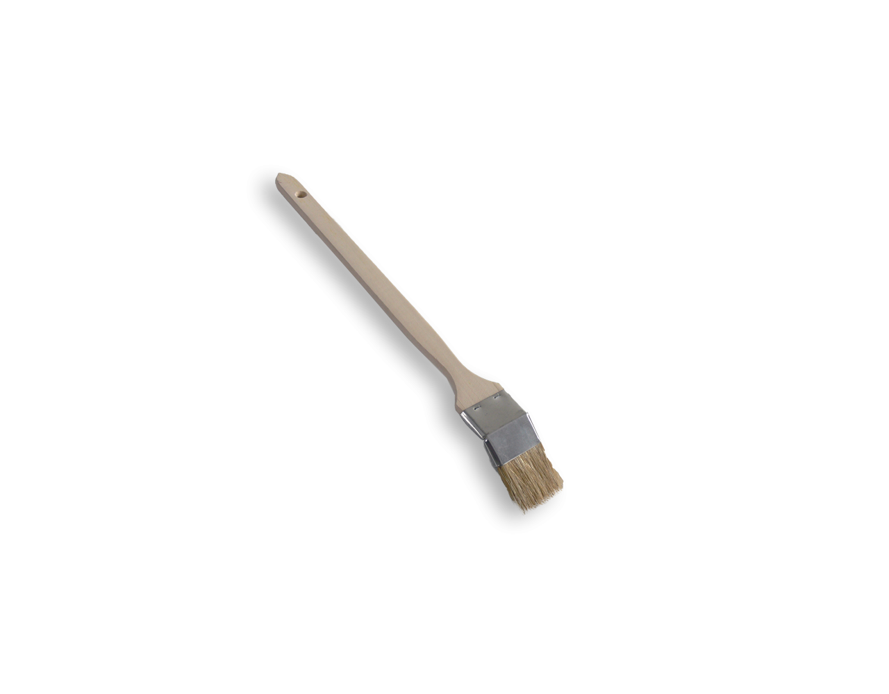 Brosse à radiateur plate et incurvée avec manche incurvé