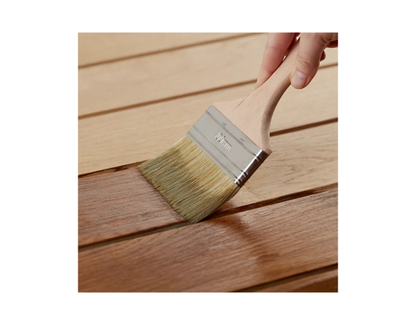 Spalter: dunne, brede kwast 100mm voor mooie gestreepte afwerkingen Spalter: dunne, brede kwast 100mm voor mooie gestreepte afwerkingen