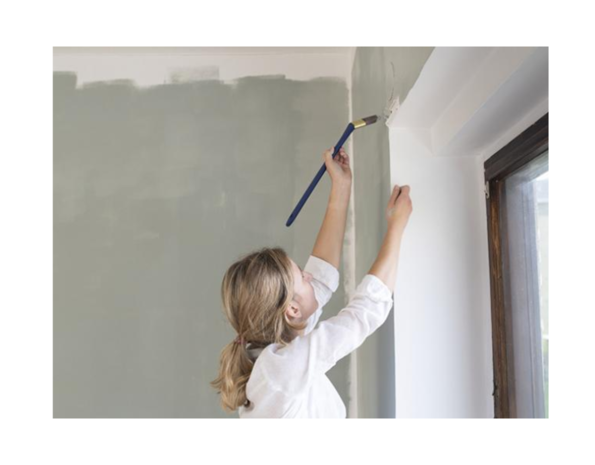 Brosse à radiateur plate et incurvée avec manche incurvé