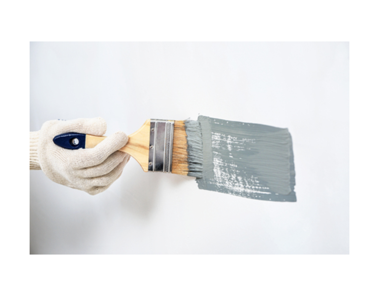 Spalter: dunne, brede kwast 100mm voor mooie gestreepte afwerkingen Spalter: dunne, brede kwast 100mm voor mooie gestreepte afwerkingen