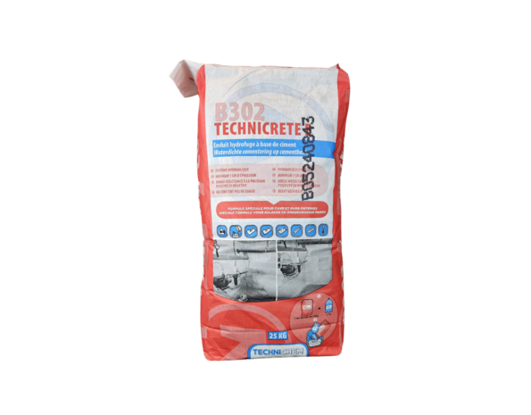 Technichem Waterdichte cement TECHNICRETE E vezel Technichem Waterdichte cement TECHNICRETE E vezel