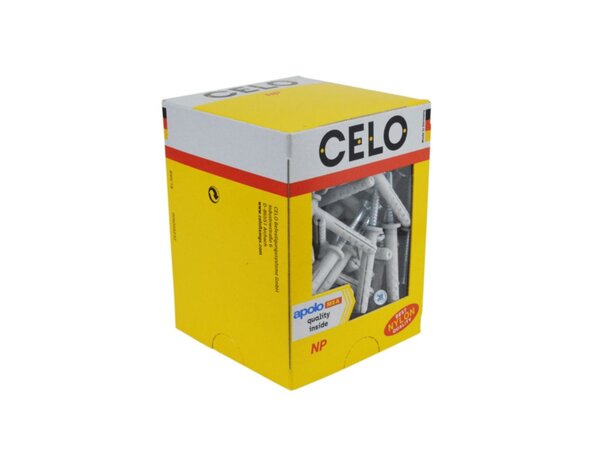 Bevestiging van profielen in beton of steen met de CELO Nagelplug NP 6/60 Bevestiging van profielen in beton of steen met de CELO Nagelplug NP 6/60