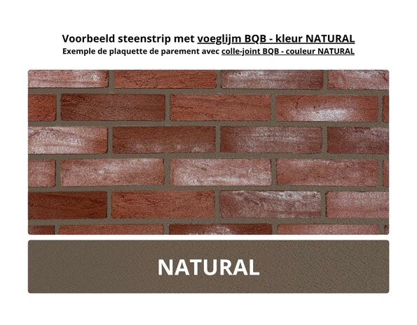 Bolix Mortier-colle et de jointoiement pour la fixation de plaquettes de parement souples BOLIX BQB Bolix Mortier-colle et de jointoiement pour la fixation de plaquettes de parement souples BOLIX BQB