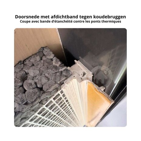 Profil de fenêtre membrano (2,6m)