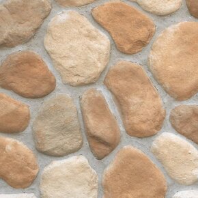 Natuursteenstrips rivierstenen