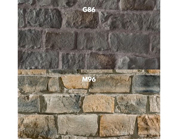 Biopietra Bergamo – Natuursteenstrips in elegante, rechthoekige vorm