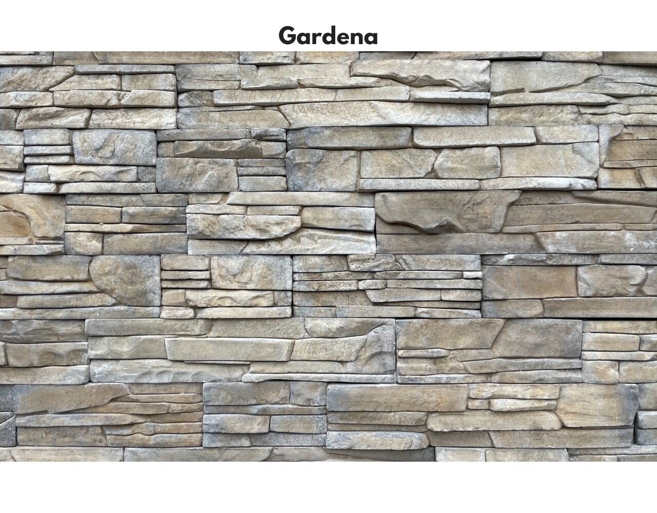 Wildstone Slanec - Plaquettes de parement à structure rectangulaire régulière