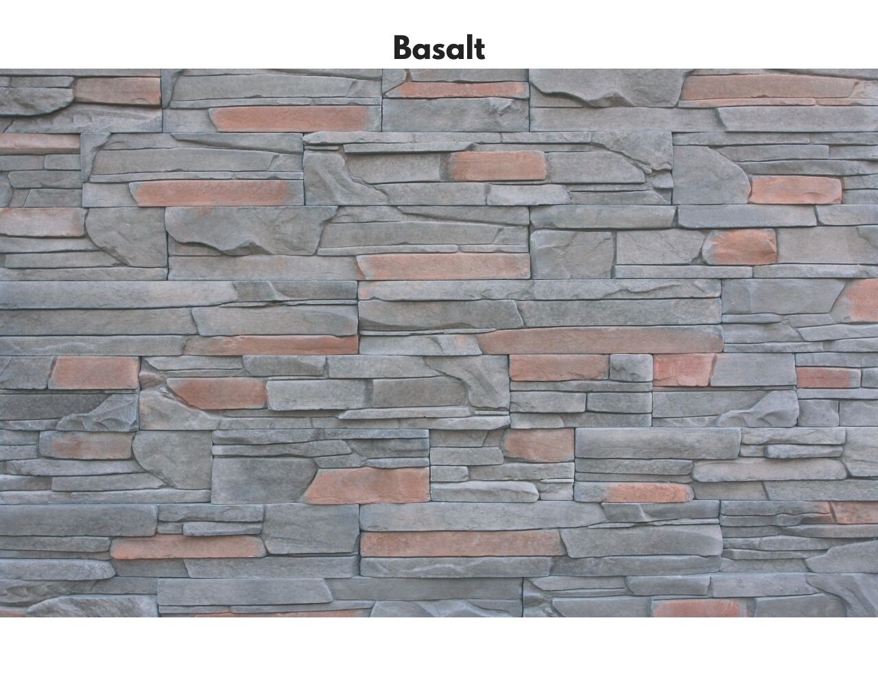 Wildstone Slanec - Plaquettes de parement à structure rectangulaire régulière