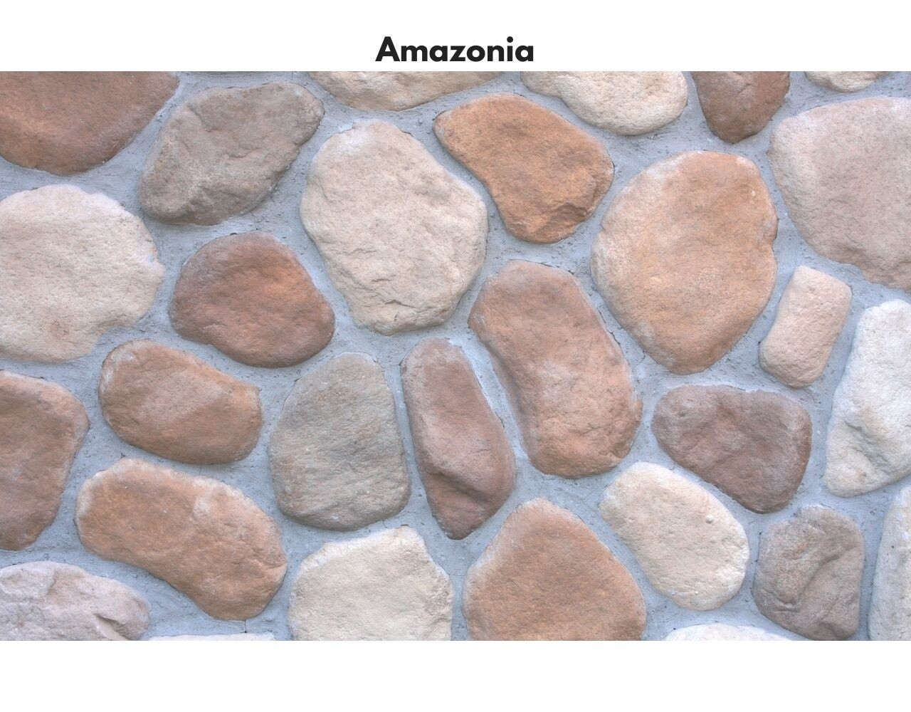 Wildstone River Stone – Plaquettes de parement au look de galets naturels Wildstone River Stone – Plaquettes de parement au look de galets naturels