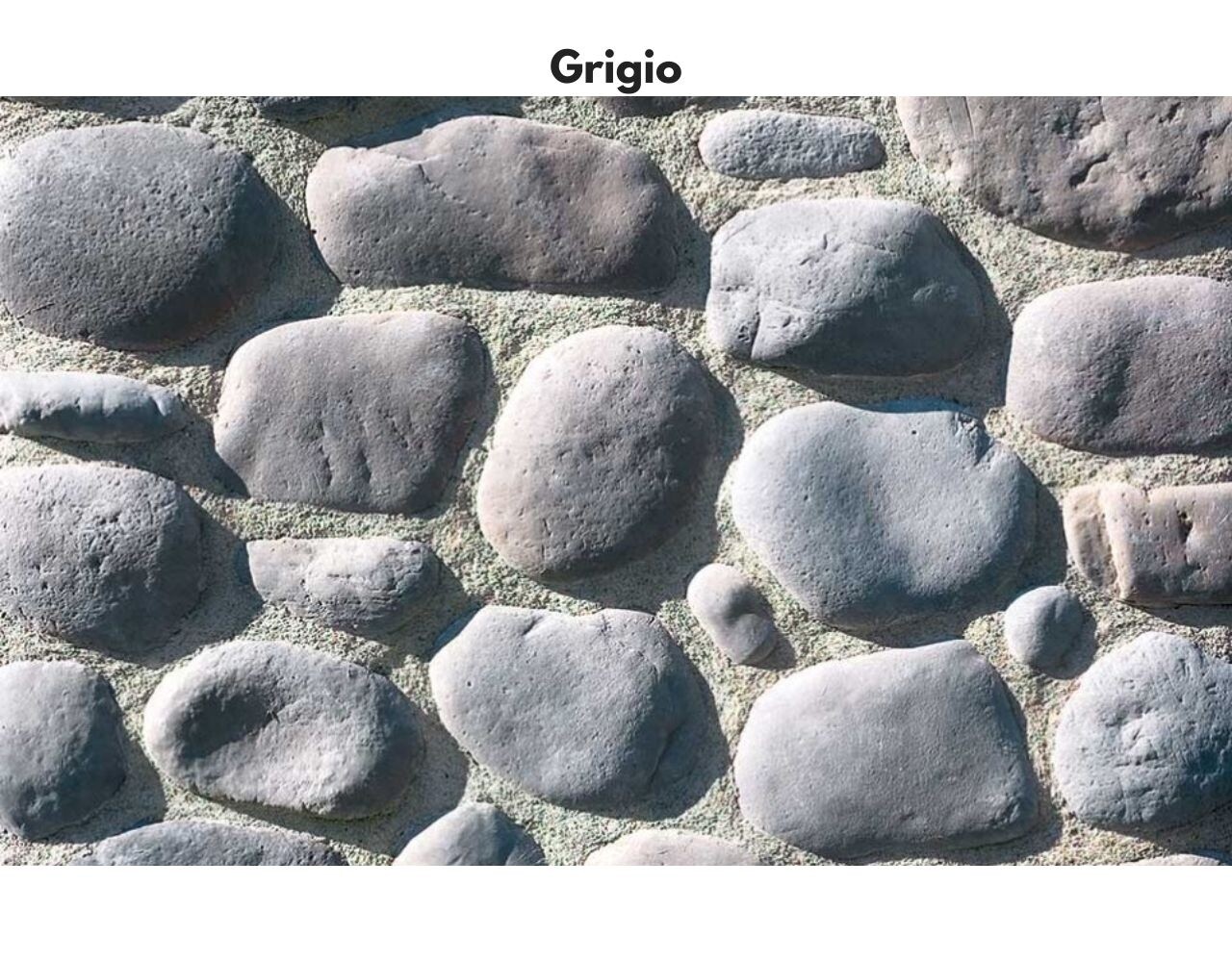 Biopietra Ciottolo River – Plaquettes de parement en galets arrondis Biopietra Ciottolo River – Plaquettes de parement en galets arrondis