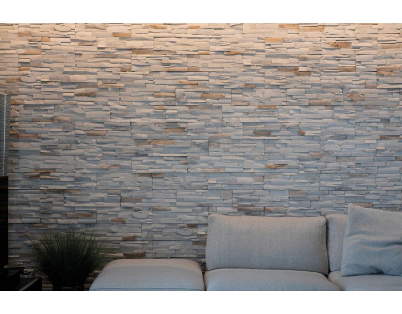 Biopietra Teakstone – Steenstrips met warme melange en subtiel reliëf