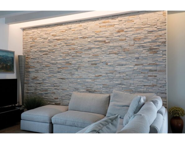 Biopietra Teakstone – Plaquettes de parement avec mélange chaleureux et relief subtil