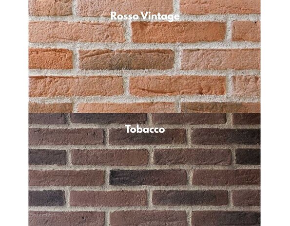 Biopietra Listello Liguria – Smalle steenstrips met moderne baksteenlook