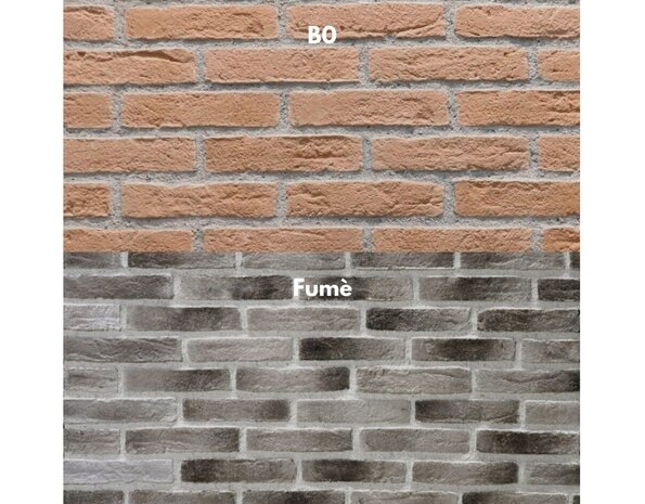 Biopietra Listello Liguria – Plaquettes étroites avec look brique contemporain