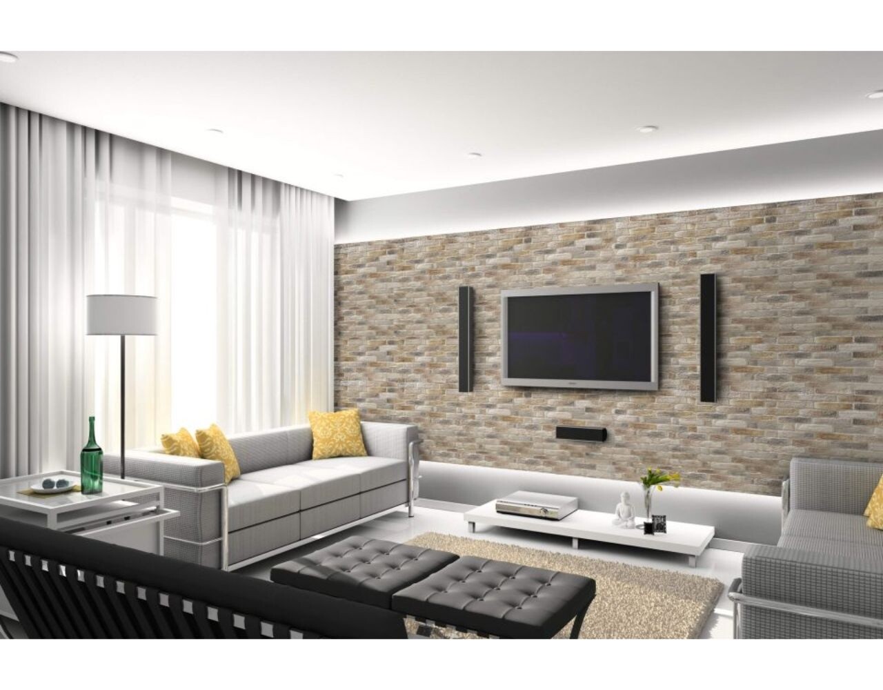 Biopietra Listello Liguria – Plaquettes étroites avec look brique contemporain