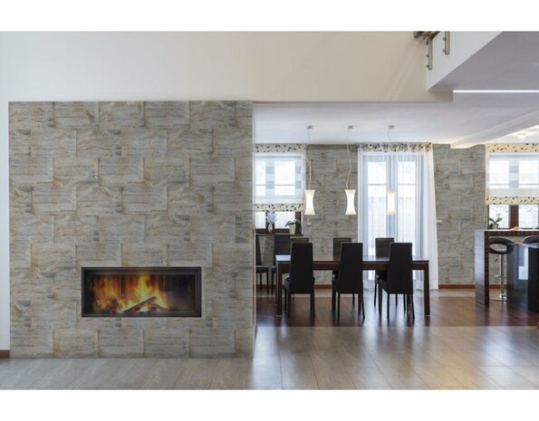 Biopietra Travertino – Steenstrips met natuurlijke travertijnlook Biopietra Travertino – Steenstrips met natuurlijke travertijnlook