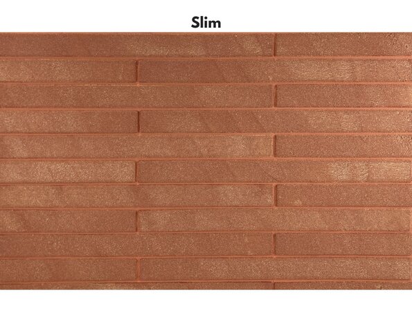 Bolix BQS Flexibele Minerale Baksteenstrips - type Warm Copper (EQ10) Bolix BQS Flexibele Minerale Baksteenstrips - type Warm Copper (EQ10)