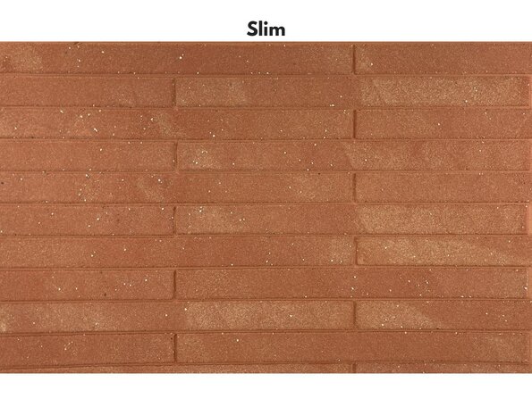 Bolix BQS Flexibele Minerale Baksteenstrips - type Orange Sand (EQ30) Bolix BQS Flexibele Minerale Baksteenstrips - type Orange Sand (EQ30)