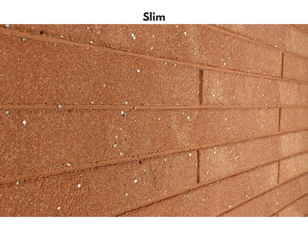 Bolix BQS Plaquettes de Parement en Brique Minérale Flexibles - type Orange Sand (EQ30) Bolix BQS Plaquettes de Parement en Brique Minérale Flexibles - type Orange Sand (EQ30)