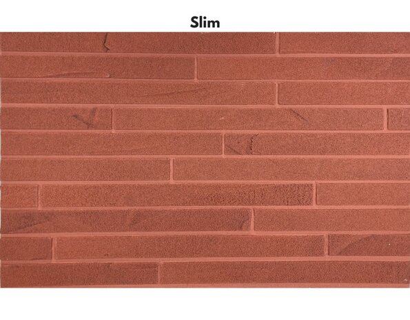 Bolix BQS Flexibele Minerale Baksteenstrips - type Ruby Stone (EQ90) Bolix BQS Flexibele Minerale Baksteenstrips - type Ruby Stone (EQ90)