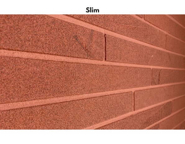 Bolix BQS Flexibele Minerale Baksteenstrips - type Ruby Stone (EQ90) Bolix BQS Flexibele Minerale Baksteenstrips - type Ruby Stone (EQ90)