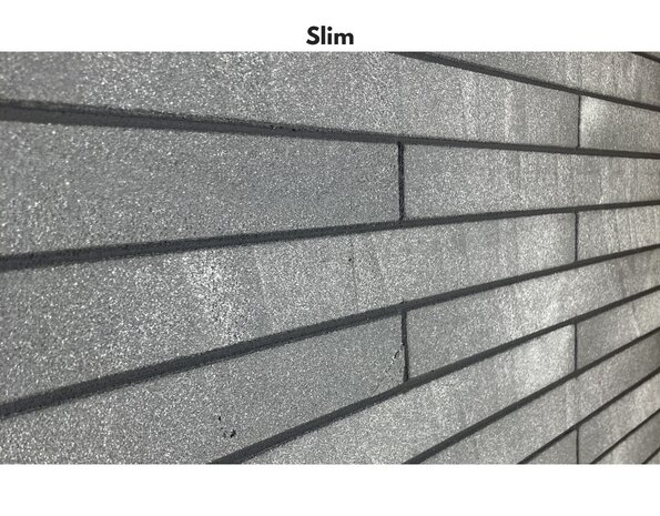 Bolix BQS Plaquettes de Parement en Brique Minérale Flexibles - type Dark Granite (EQ110) Bolix BQS Plaquettes de Parement en Brique Minérale Flexibles - type Dark Granite (EQ110)