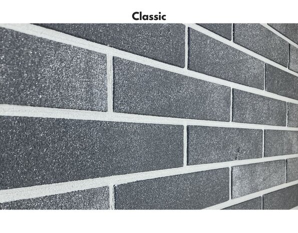 Bolix BQS Flexibele Minerale Baksteenstrips - type Dark Granite (EQ110) Bolix BQS Flexibele Minerale Baksteenstrips - type Dark Granite (EQ110)