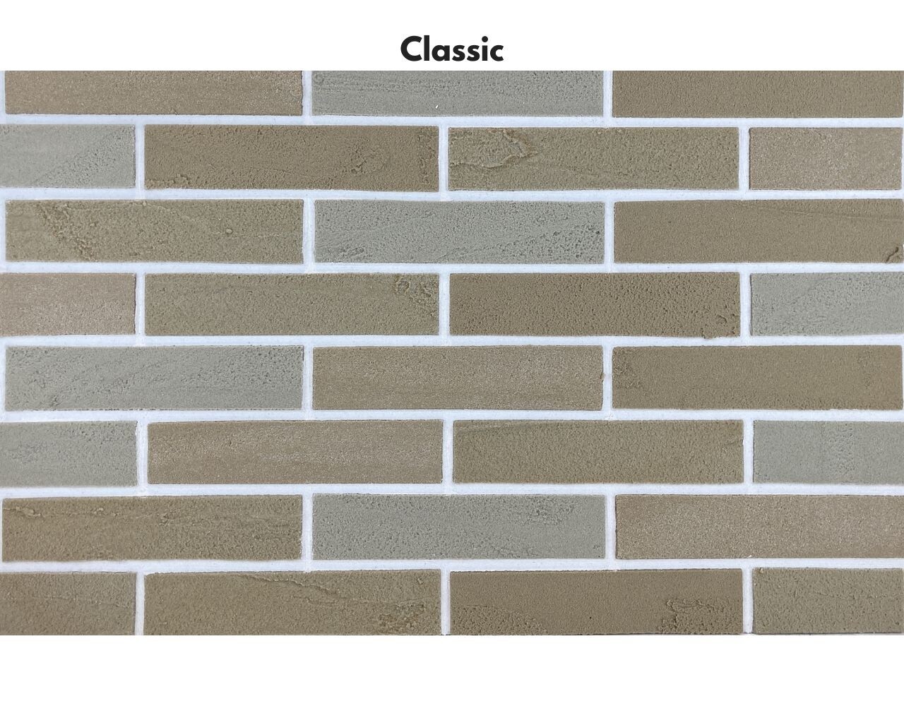 Bolix BQS Flexibele Minerale Baksteenstrips - type Natural Travertine (EQ190)