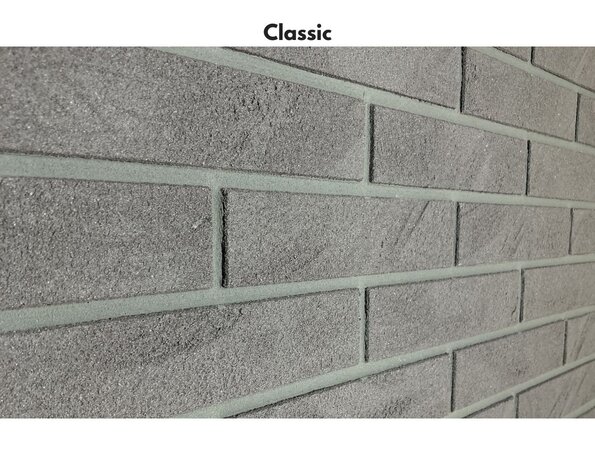 Bolix BQS Flexibele Minerale Baksteenstrips - type Obsidian Grey (X5124/5) Bolix BQS Flexibele Minerale Baksteenstrips - type Obsidian Grey (X5124/5)