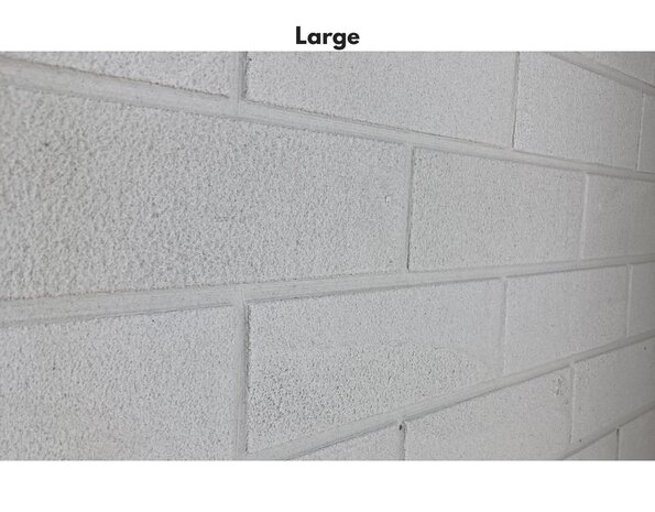 Bolix BQS Flexibele Minerale Baksteenstrips - type White Alabaster (EQ170) Bolix BQS Flexibele Minerale Baksteenstrips - type White Alabaster (EQ170)