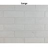 Bolix BQS Flexibele Minerale Baksteenstrips - type White Alabaster (EQ170) Bolix BQS Flexibele Minerale Baksteenstrips - type White Alabaster (EQ170)