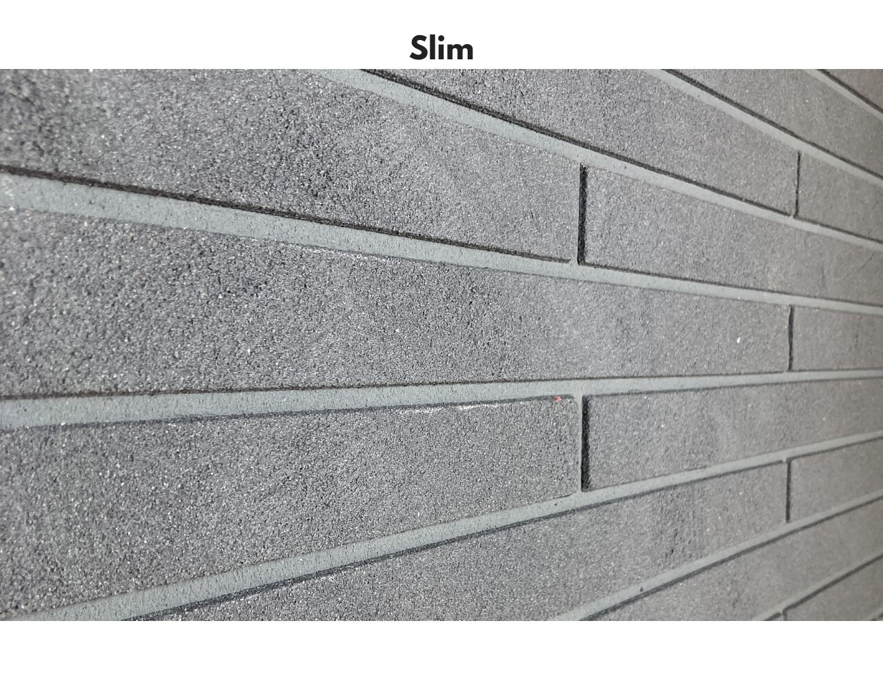 Bolix BQS Plaquettes de Parement en Brique Minérale Flexibles - type Midnight Grey (X5124/3) Bolix BQS Plaquettes de Parement en Brique Minérale Flexibles - type Midnight Grey (X5124/3)