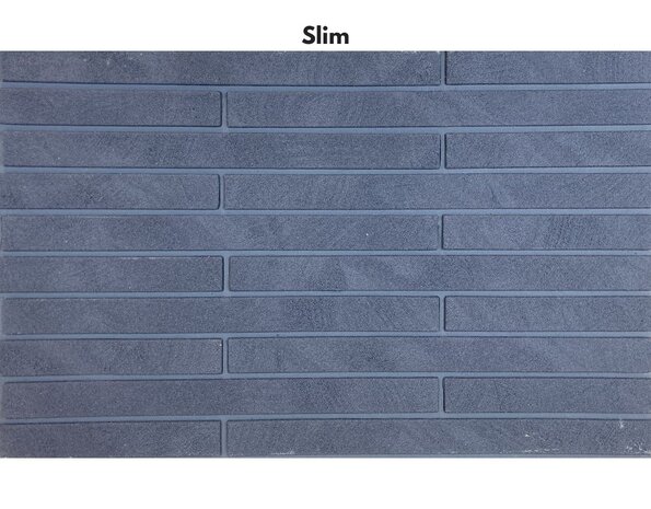 Bolix BQS Plaquettes de Parement en Brique Minérale Flexibles - type Midnight Grey (X5124/3) Bolix BQS Plaquettes de Parement en Brique Minérale Flexibles - type Midnight Grey (X5124/3)