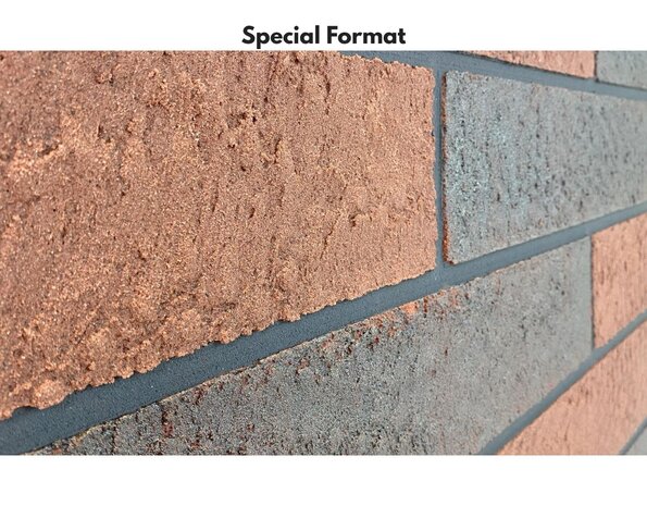 Bolix BQS Plaquettes de Parement en Brique Minérale Flexibles - type Blacksmith Red (Y6725/3) Bolix BQS Plaquettes de Parement en Brique Minérale Flexibles - type Blacksmith Red (Y6725/3)