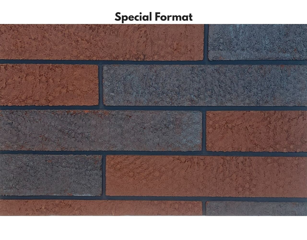 Bolix BQS Flexibele Minerale Baksteenstrips - type Blacksmith Red (Y6725/3) Bolix BQS Flexibele Minerale Baksteenstrips - type Blacksmith Red (Y6725/3)