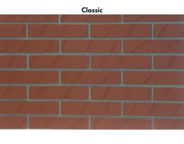 Bolix BQS Plaquettes de Parement en Brique Minérale Flexibles - type Red Clay (Y8525/2) Bolix BQS Plaquettes de Parement en Brique Minérale Flexibles - type Red Clay (Y8525/2)