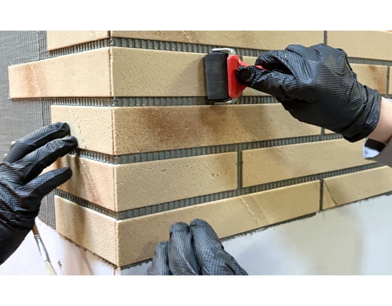 Bolix BQS Plaquettes de Parement en Brique Minérale Flexibles - type Forge Red (Z2225/2)