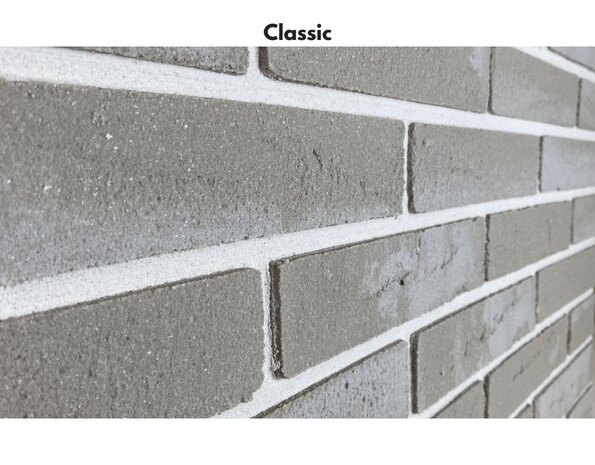 Bolix BQS Plaquettes de Parement en Brique Minérale Flexibles - type Misty Olive (Z2225/4) Bolix BQS Plaquettes de Parement en Brique Minérale Flexibles - type Misty Olive (Z2225/4)