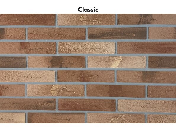 Bolix BQS Flexibele Minerale Baksteenstrips - type Carved Earth (Z2225/8) Bolix BQS Flexibele Minerale Baksteenstrips - type Carved Earth (Z2225/8)