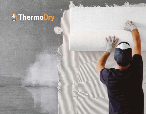 ThermoDry ThermoDry Bond – Colle prête à l’emploi renforcée de fibres pour systèmes fleece et membranes (15kg)