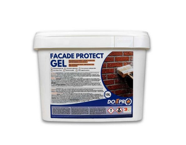 Do it Pro Products Facade Protect GEL – Hydrofuge gel/crème voor het impregneren van gevels – druipt niet