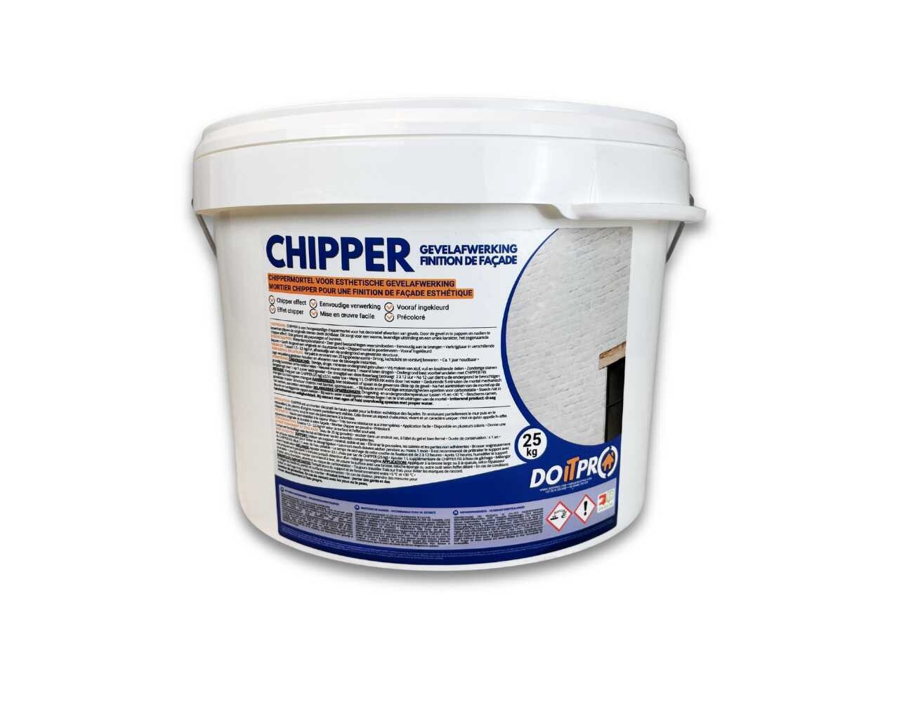 Do it Pro Products Jointoiement à la chaux ou le brossage avec CHIPPER