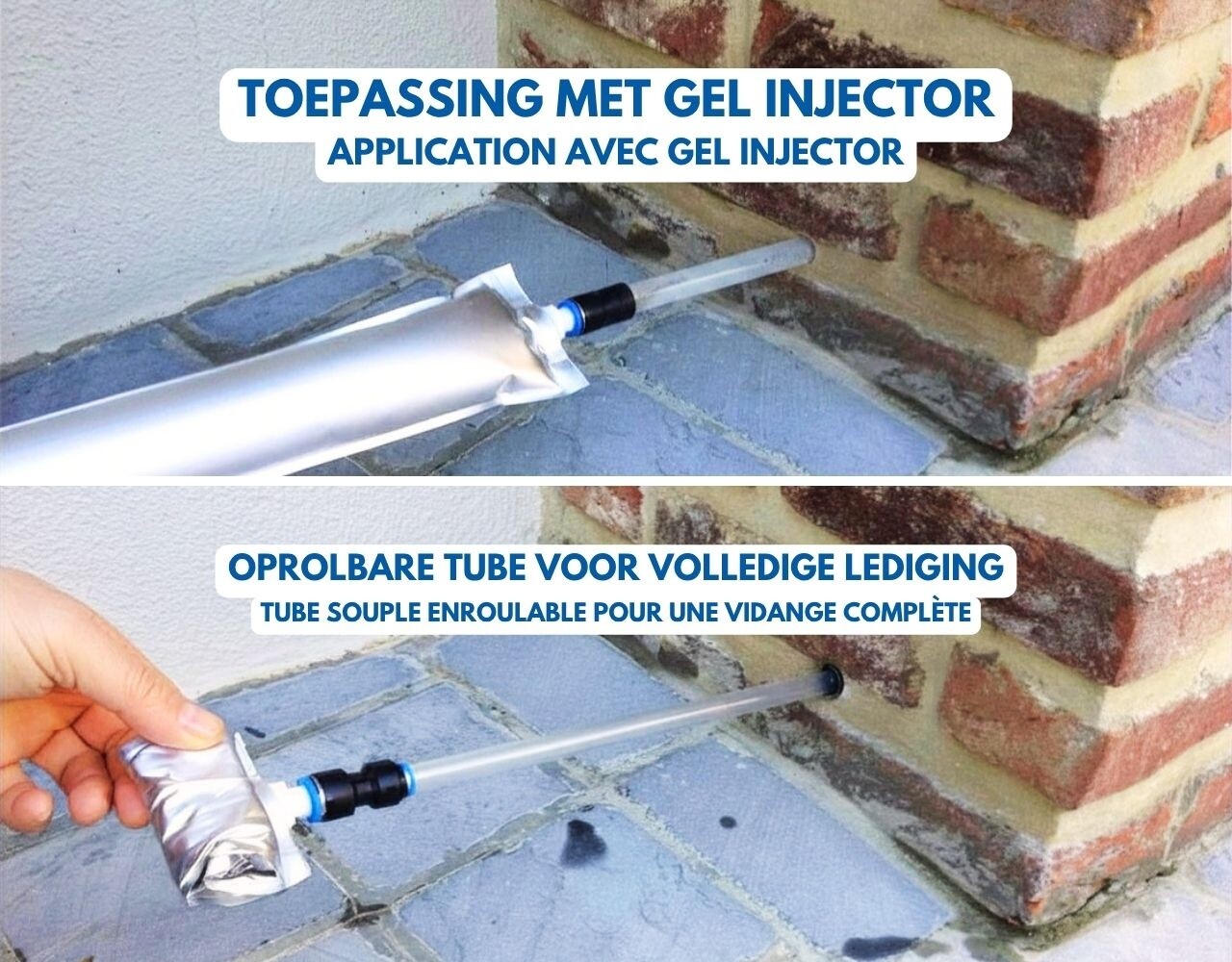 Do it Pro Products Bestrijd opstijgend vocht met GEL INJECT (600ml) Do it Pro Products Bestrijd opstijgend vocht met GEL INJECT (600ml)