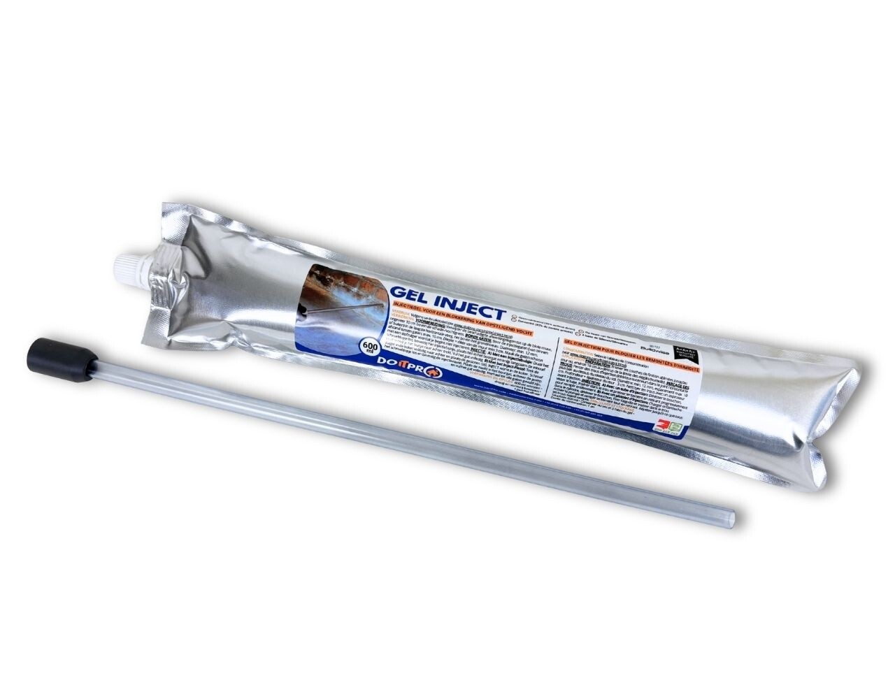Do it Pro Products Luttez contre l'humidité ascensionnelle avec ce GEL INJECT Startpack (3x600ml) Do it Pro Products Luttez contre l'humidité ascensionnelle avec ce GEL INJECT Startpack (3x600ml)