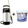 Pompe à pression d'injection + 5L GEL INJECT pour les travaux de grande envergure contre l'humidité ascensionnelle Pompe à pression d'injection + 5L GEL INJECT pour les travaux de grande envergure contre l'humidité ascensionnelle