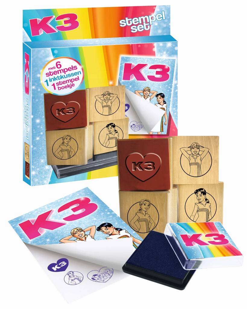 K3 Stempelset De Nieuwe K3 k3 kopen in de aanbieding