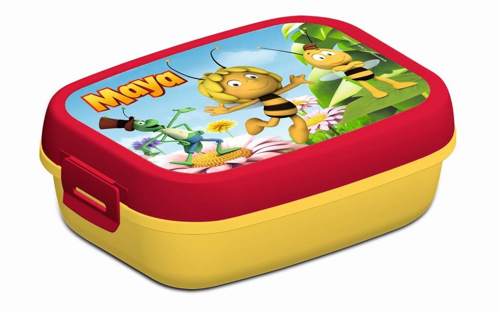 Maya De Bij Lunchbox Rood maya de bij kopen in de aanbieding