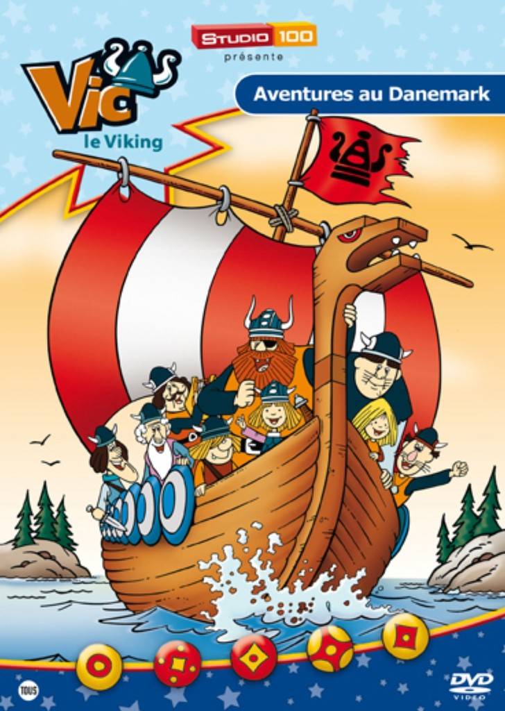 Wickie De Viking Vic Le Dvd Aventures Au Danemark wickie de viking kopen in de aanbieding