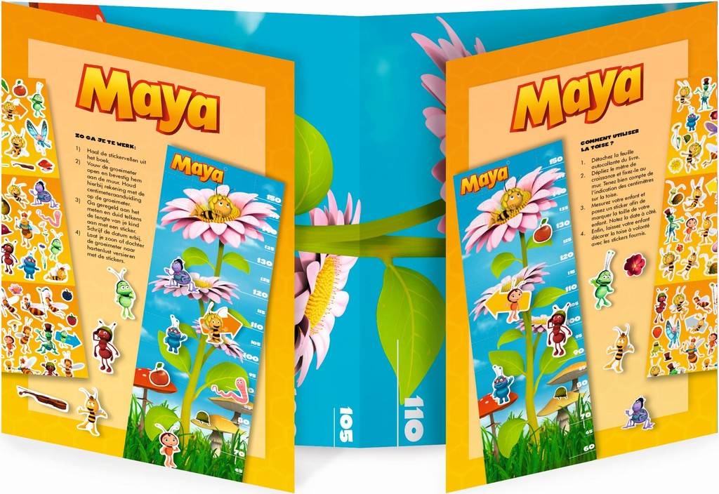 Maya De Bij Stickerboek 1 Meter maya de bij kopen in de aanbieding